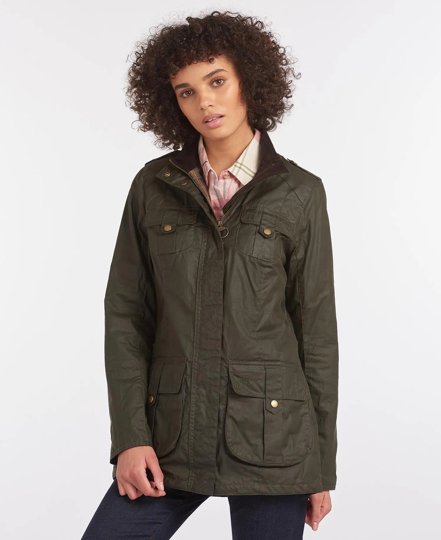 Barbour Defence Lightweight Wax Jacket