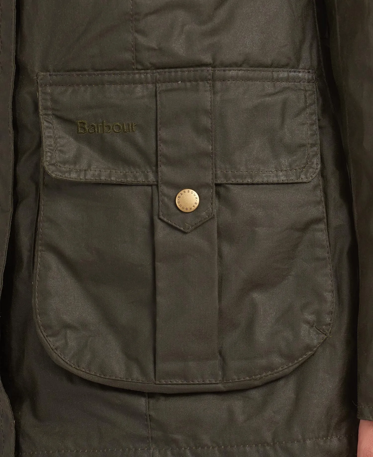 Barbour Defence Lightweight Wax Jacket