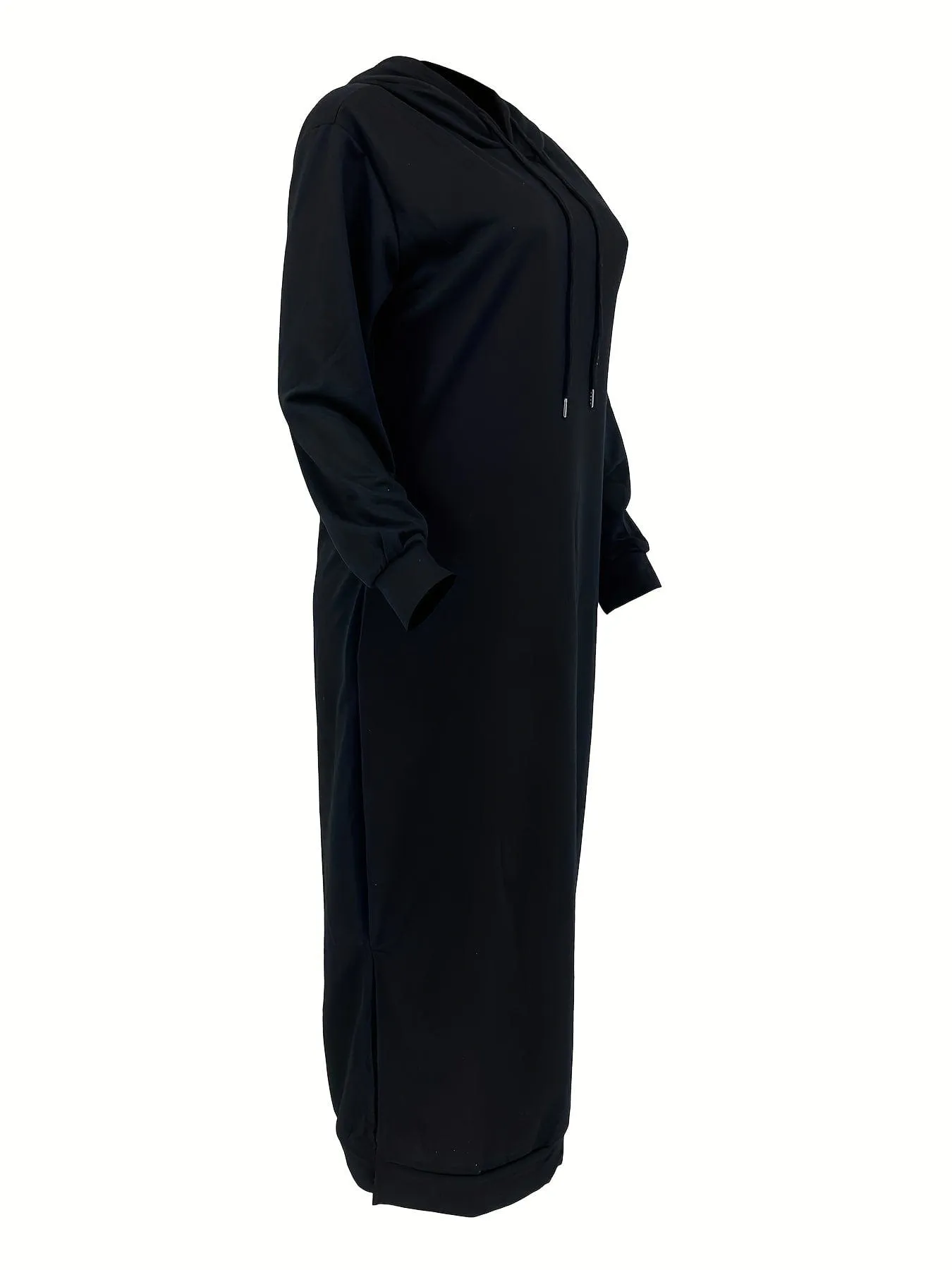 Casual Chic Versatile Drawstring Split Maxi Dress