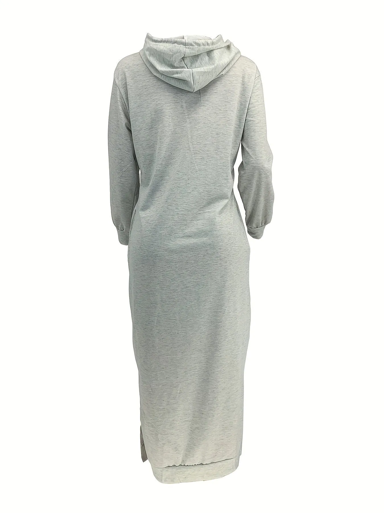 Casual Chic Versatile Drawstring Split Maxi Dress