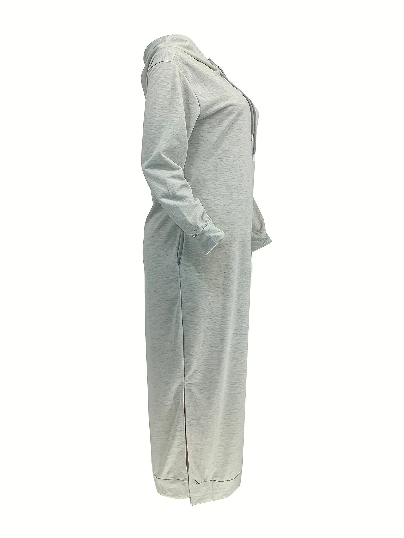 Casual Chic Versatile Drawstring Split Maxi Dress