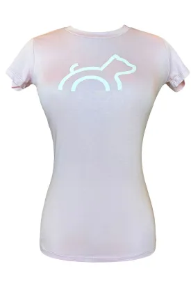 Cloud Haven Official Logo T-Shirt Soft Pink