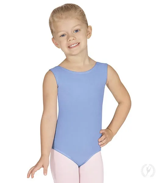 Eurotard 1089 Girls Cotton Lycra Tank Leotard