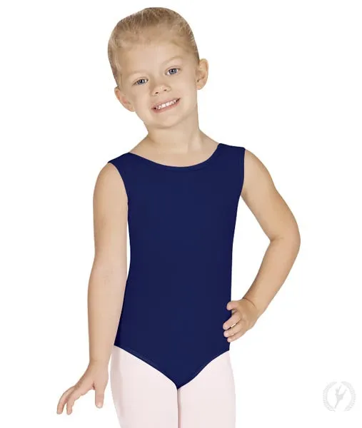 Eurotard 1089 Girls Cotton Lycra Tank Leotard