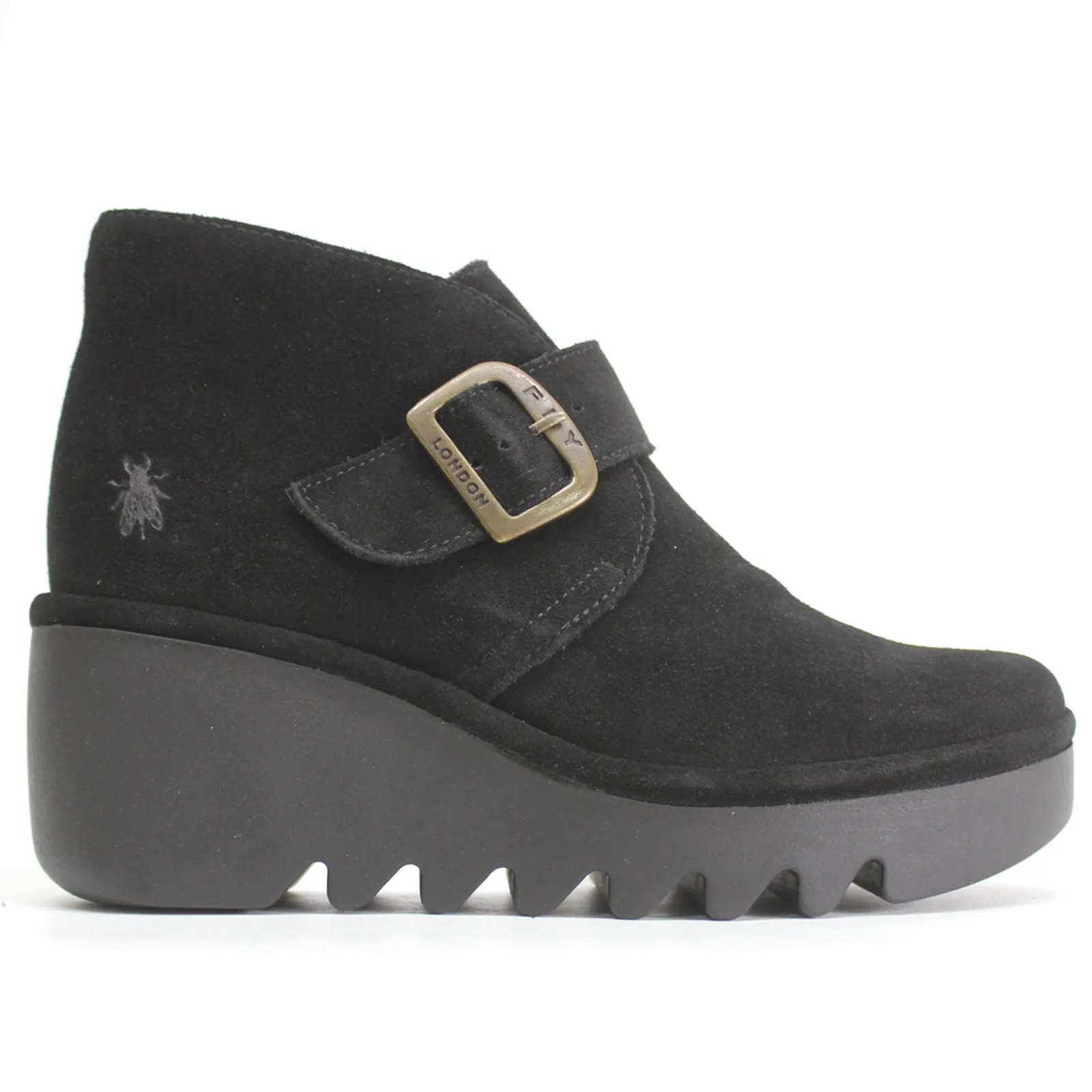 Fly London Birt397Fly Suede Women's Wedge Heel Ankle Boots