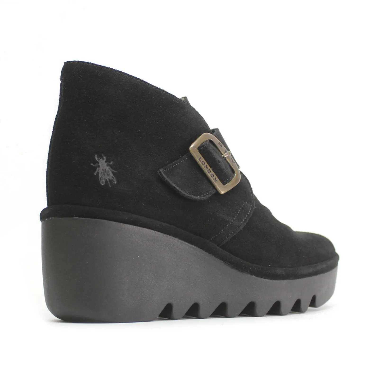 Fly London Birt397Fly Suede Women's Wedge Heel Ankle Boots