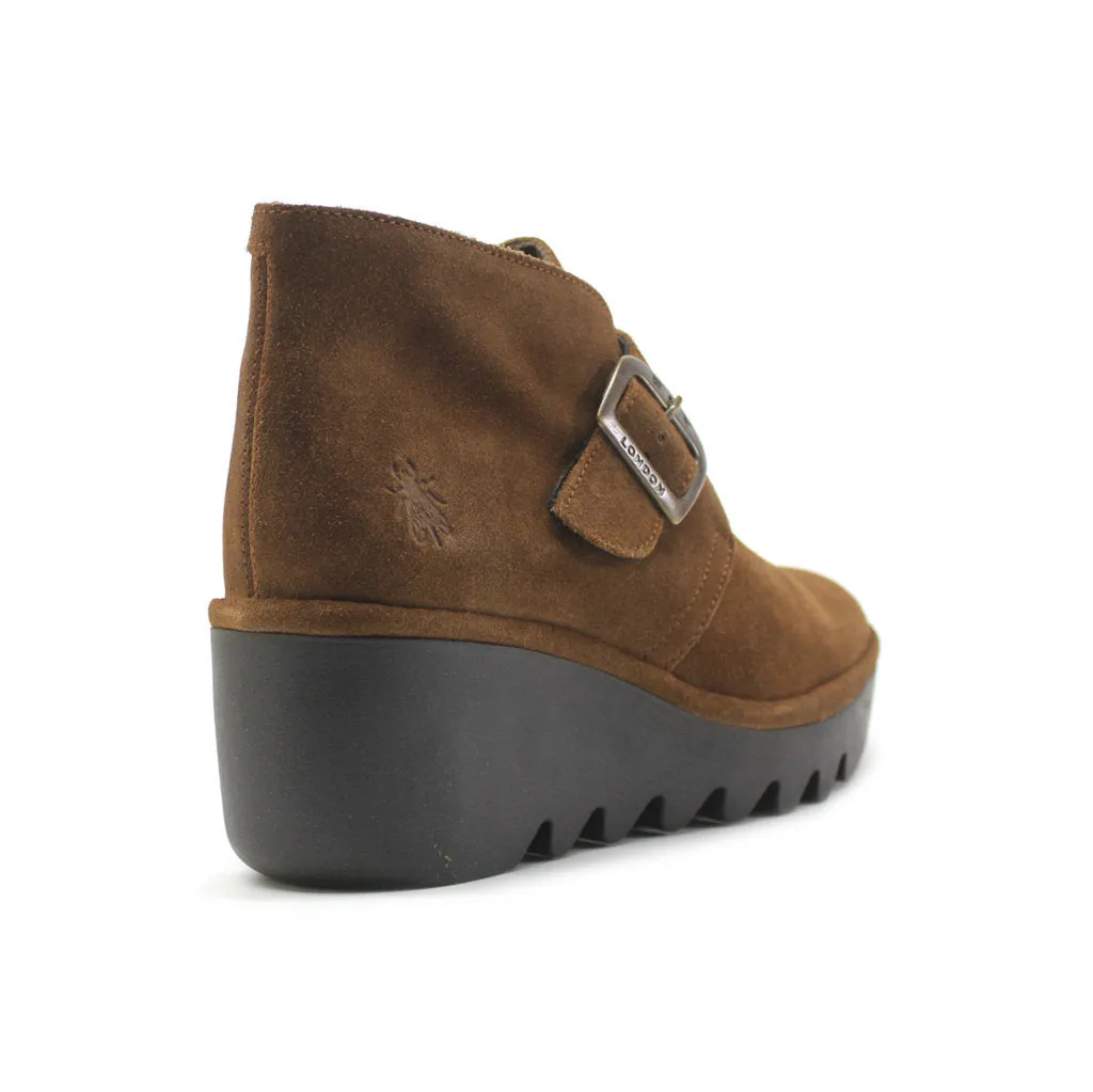 Fly London Birt397Fly Suede Women's Wedge Heel Ankle Boots