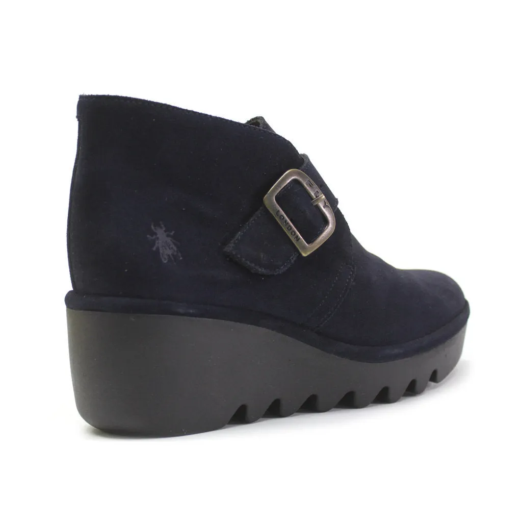 Fly London Birt397Fly Suede Women's Wedge Heel Ankle Boots