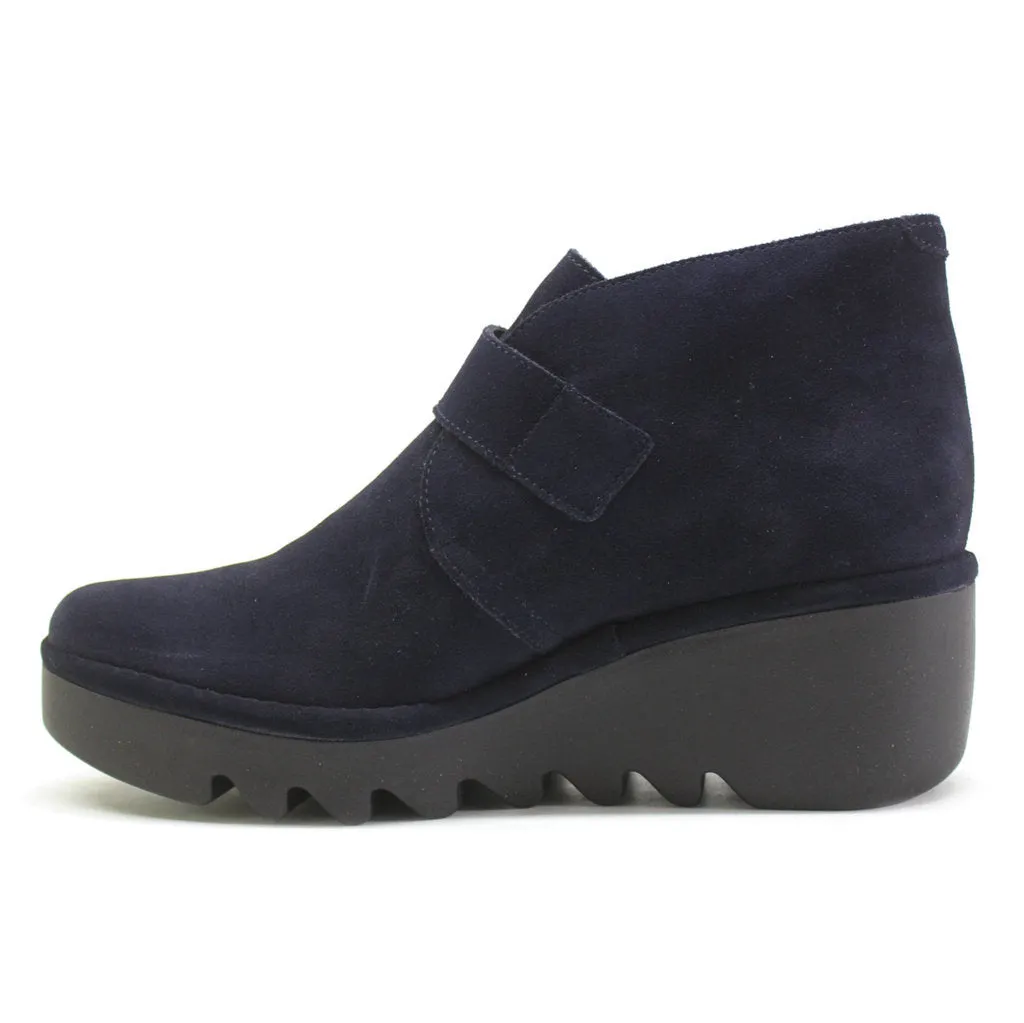 Fly London Birt397Fly Suede Women's Wedge Heel Ankle Boots