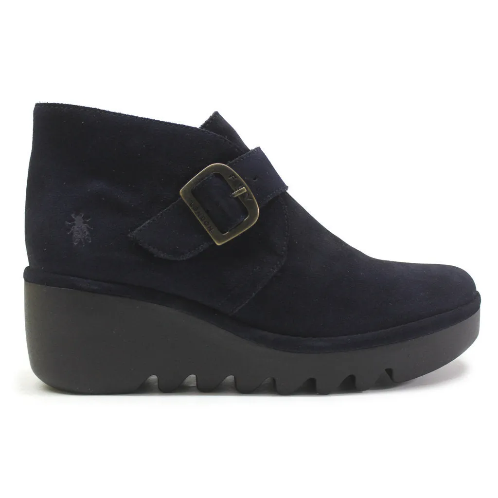 Fly London Birt397Fly Suede Women's Wedge Heel Ankle Boots