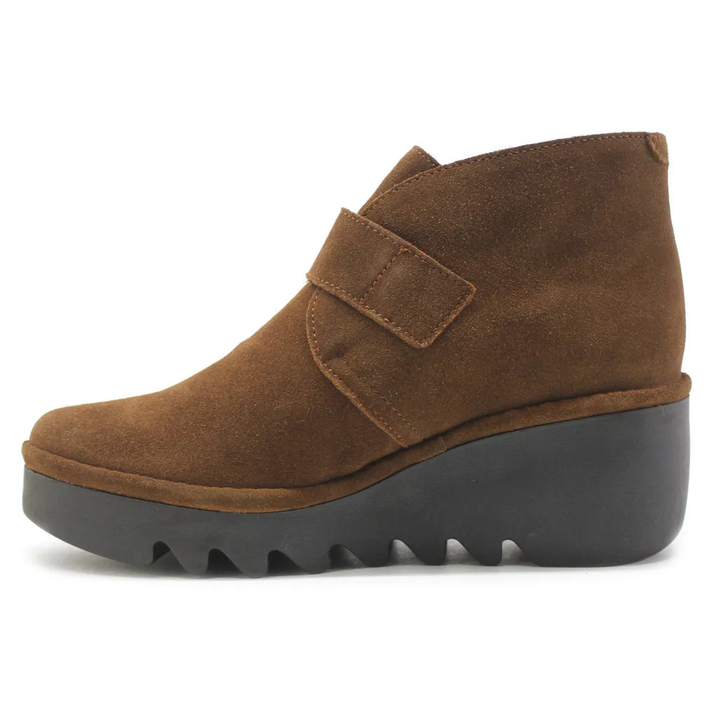 Fly London Birt397Fly Suede Women's Wedge Heel Ankle Boots