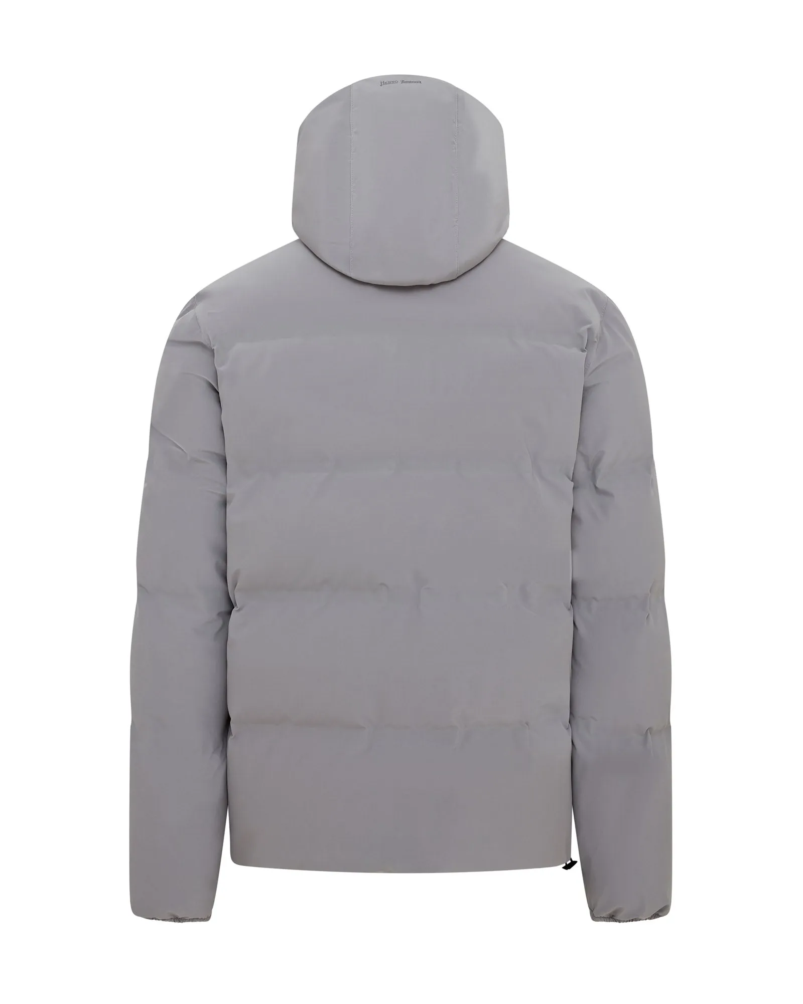 Herno Laminar Impact Down Waterproof Bomber Jacket (Stone Grey)