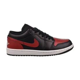Jordan 1 Low Men's Shoes Black/Varsity Red-Summit White 553558-067