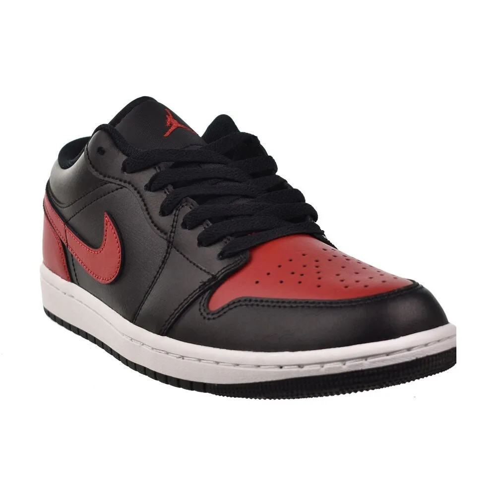 Jordan 1 Low Men's Shoes Black/Varsity Red-Summit White 553558-067