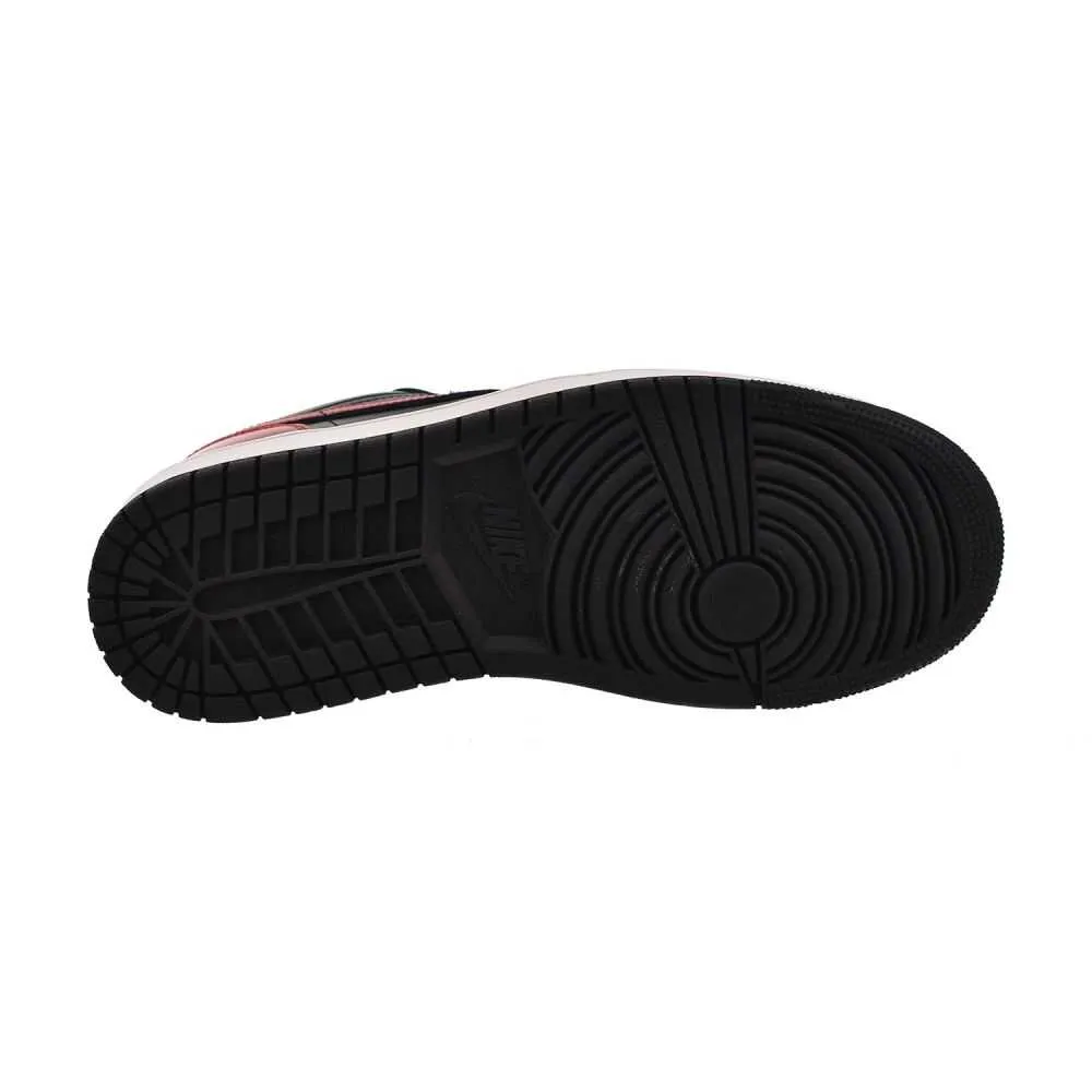 Jordan 1 Low Men's Shoes Black/Varsity Red-Summit White 553558-067