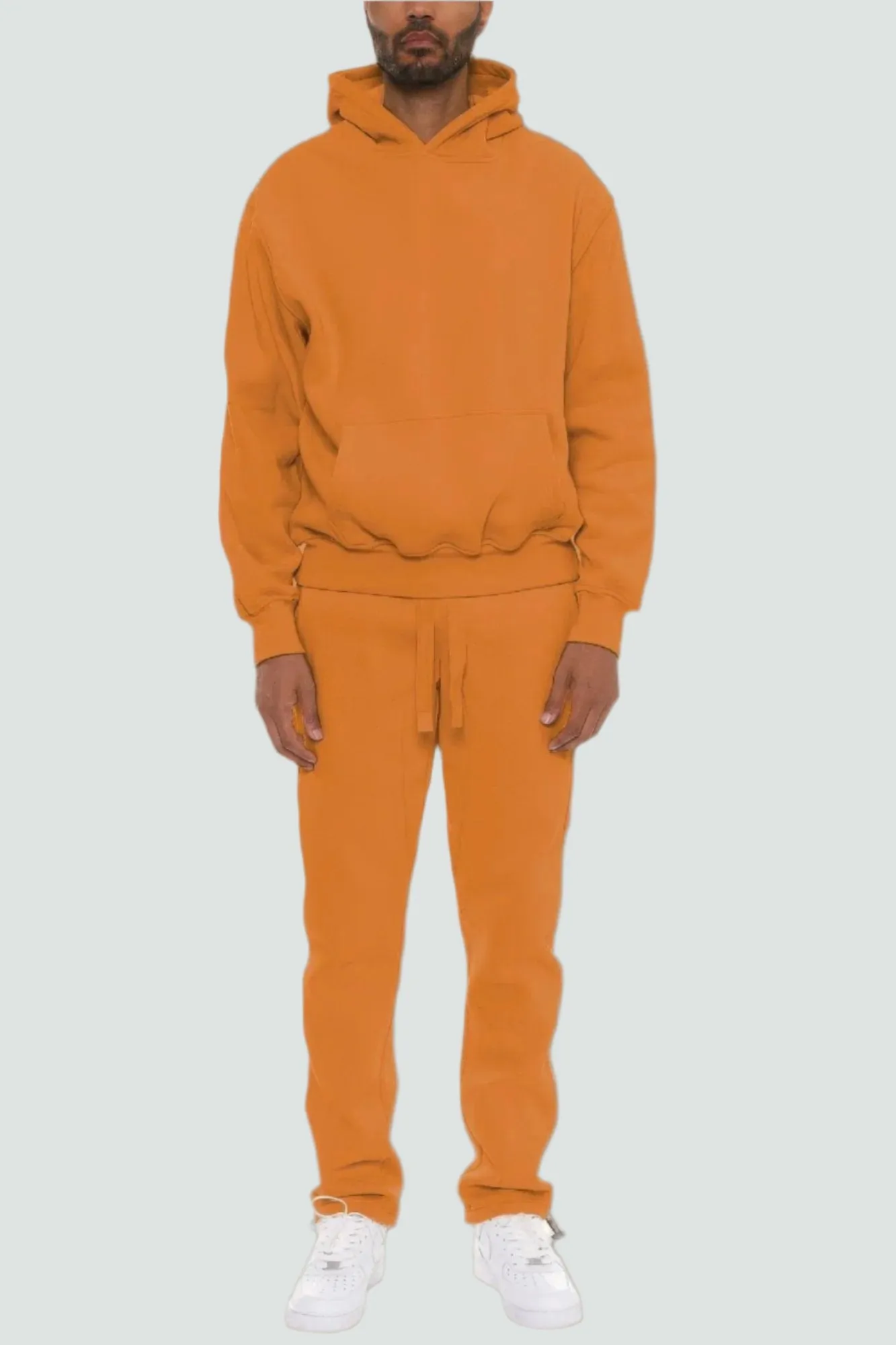 Premium cotton blend hoodie set