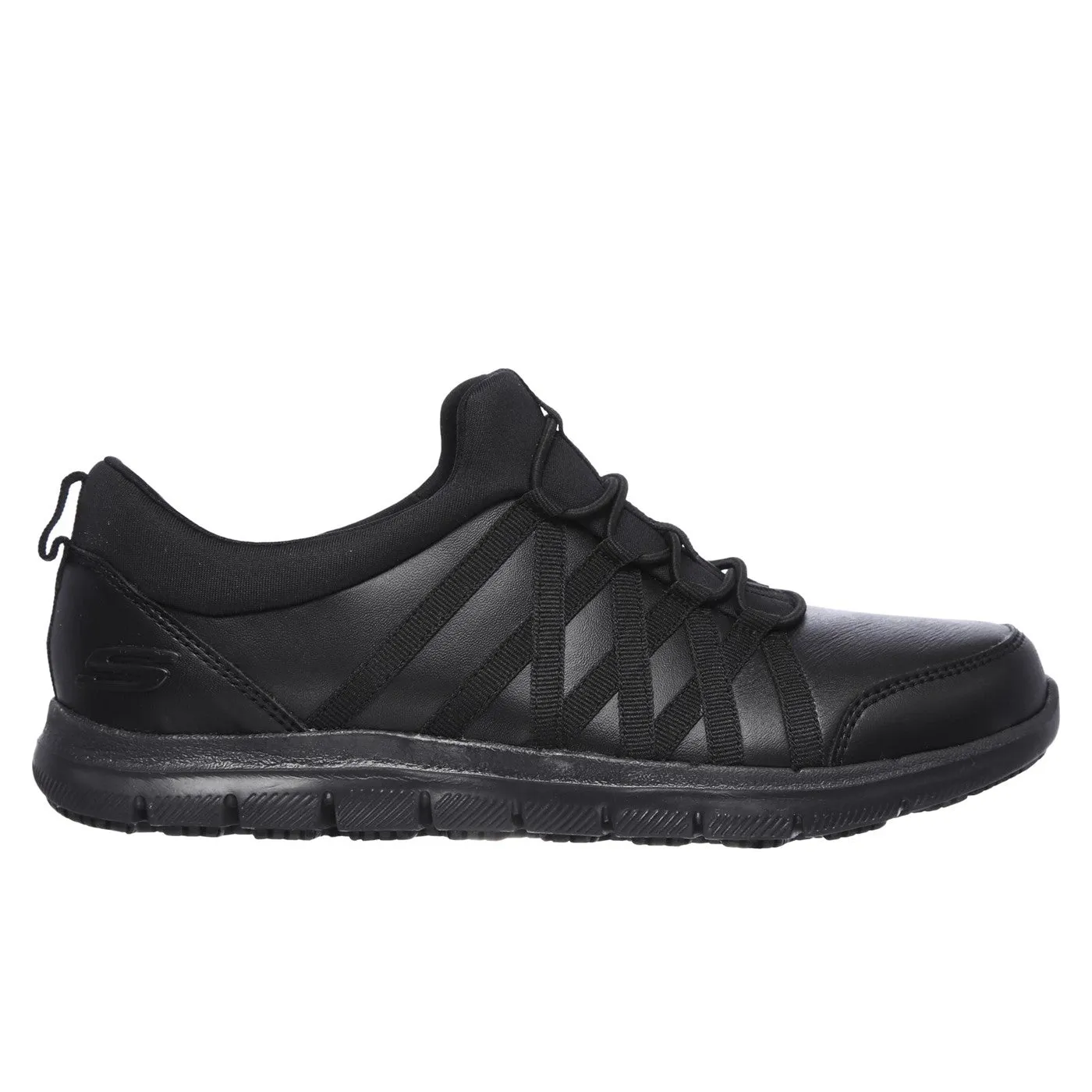 Skechers Workwear Ghenter Dagsby Occupational Shoes OB Black