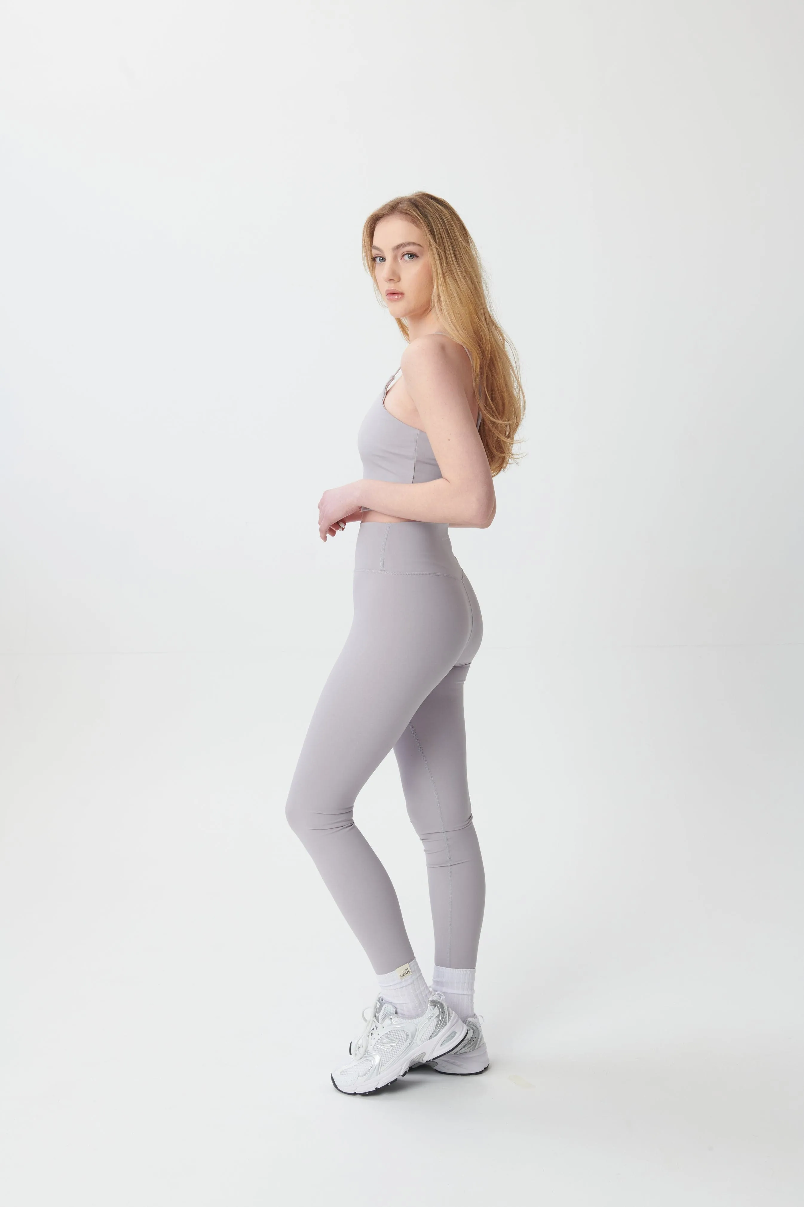 Ultra-Soft Scoop-Neck Tank - Cloud Grey